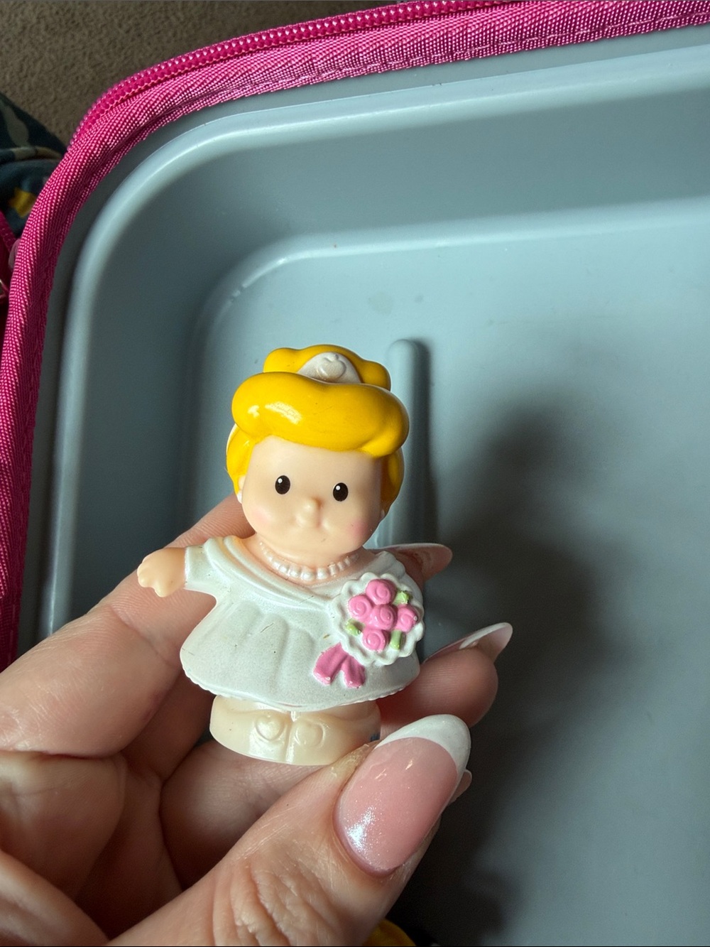 FisherPrice Little People Wedding Dress Chunky Cinderella Talker Figure (2012)
